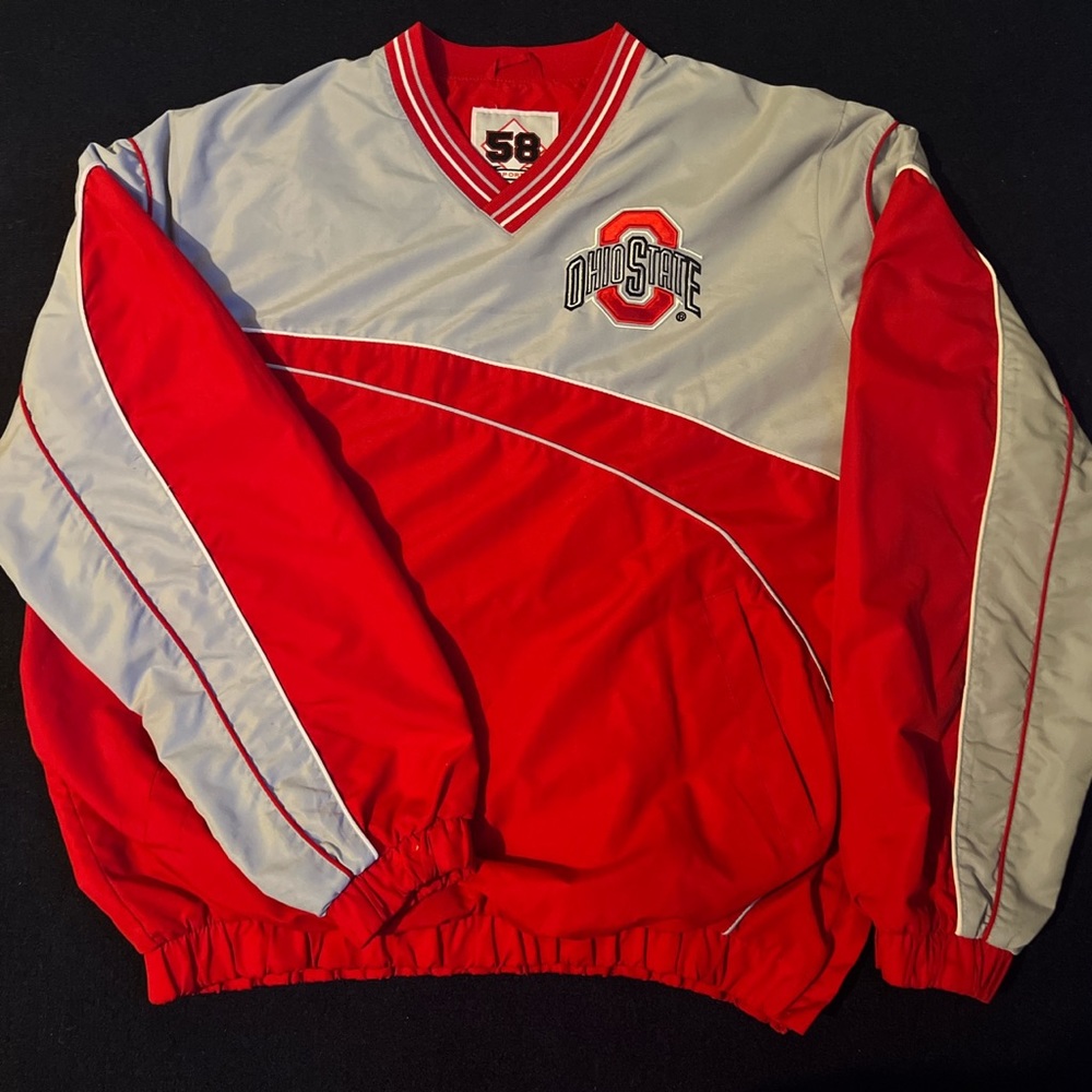 Ohio State Buckeyes Pullover Windbreaker